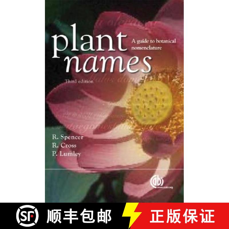 【3-4周达】Plant Names: A Guide to Botanical Nomenclature [9781845933746]