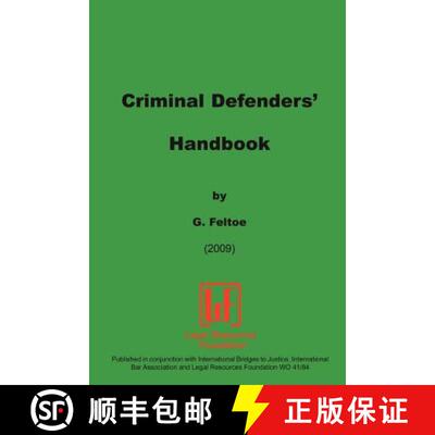 【3-4周达】Criminal Defenders Handbook [9780797446861]