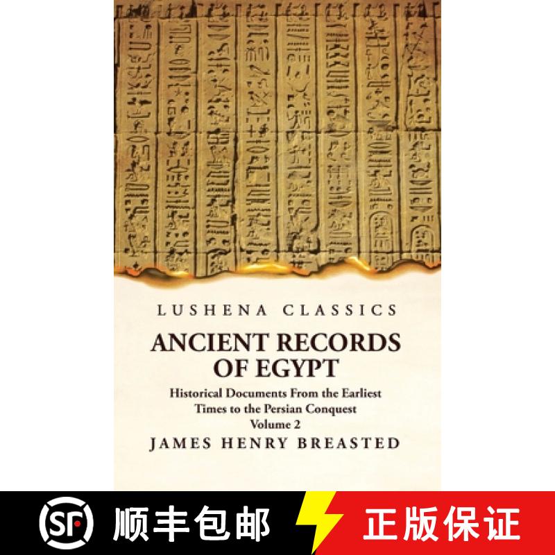 【2-3周达】Ancient Records of Egypt Historical Documents From the Earliest Times to the Persian Conqu... [9781639236435]