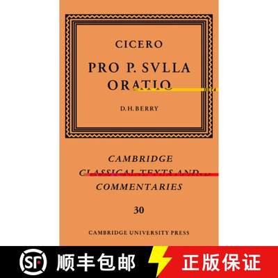 【3-4周达】Cicero: Pro P. Sulla oratio:- Cicero: Pro P. Sulla oratio[9780521481748]
