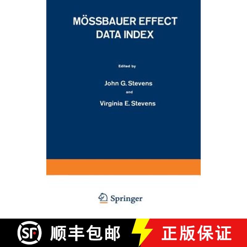 【3-4周达】Moessbauer Effect Data Index: Covering the 1973 Literature [9781475759082]