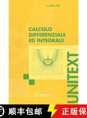 【3-4周达】Calcolo Differenziale Ed Integrale [9788847002852]