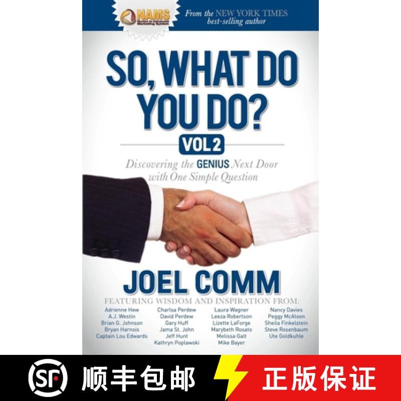 【3-4周达】So, What Do You Do?, Volume 2: Discovering the Genius Next Door with One Simple Question [9781630472511]