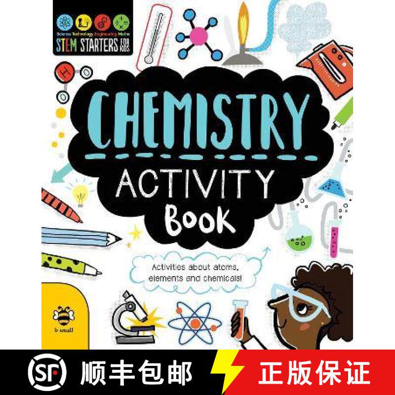 【3-4周达】Chemistry Activity Book: Activities About Atoms, Elements and Chemicals! [9781912909360]