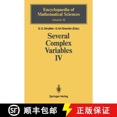 【3-4周达】Several Complex Variables IV: Algebraic Aspects of Complex Analysis [9783642647666]