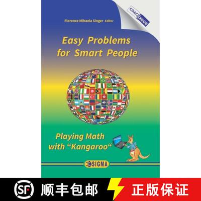 【3-4周达】Easy Problems for Smart People: Playing Math with Kangaroo [9786067273793]