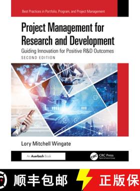 【3-4周达】Project Management for Research and Development: Guiding Innovation for Positive R&d Outcomes [9781032830360]