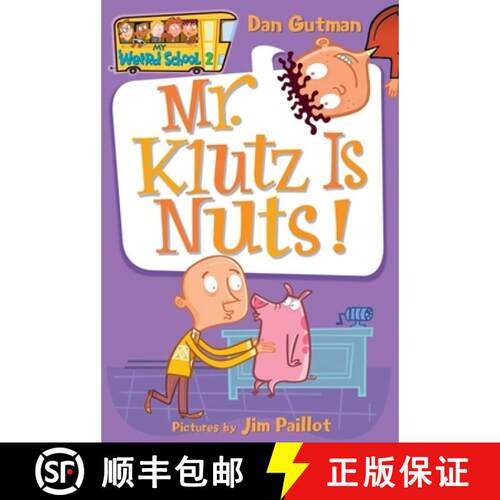 【3-4周达】My Weird School #2: Mr. Klutz Is Nuts! (My Weird School) [9780060507022]