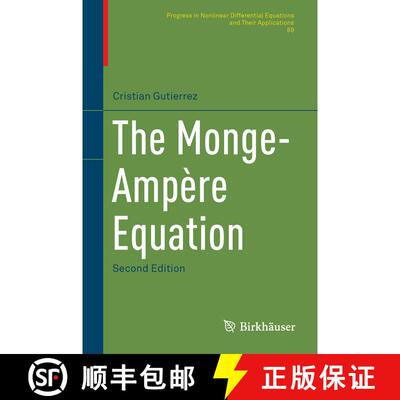 【3-4周达】精装 The Monge-Ampère Equation (2nd ed. 2016) [9783319433721]