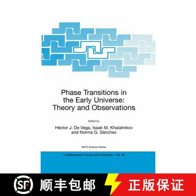 【3-4周达】Phase Transitions in the Early Universe: Theory and Observations [9781402000560]