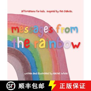 messages 9780645144543 chakras. for 3周达 kids the from rainbow inspired affirmations