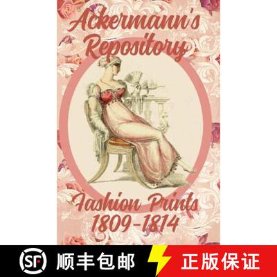 【3-4周达】Ackermann's Repository Fashion Prints 1809-1814 [9781945503030]