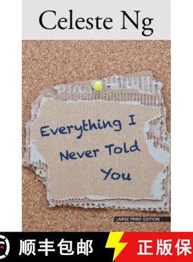 【3-4周达】Everything I Never Told You [9781432837464]