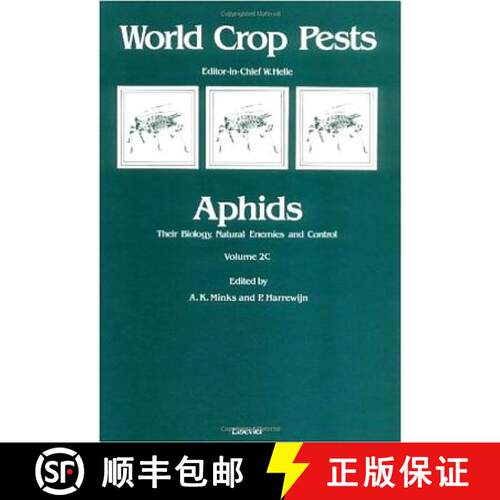 【3-4周达】精装 Aphids: Volume 2c [9780444427991]