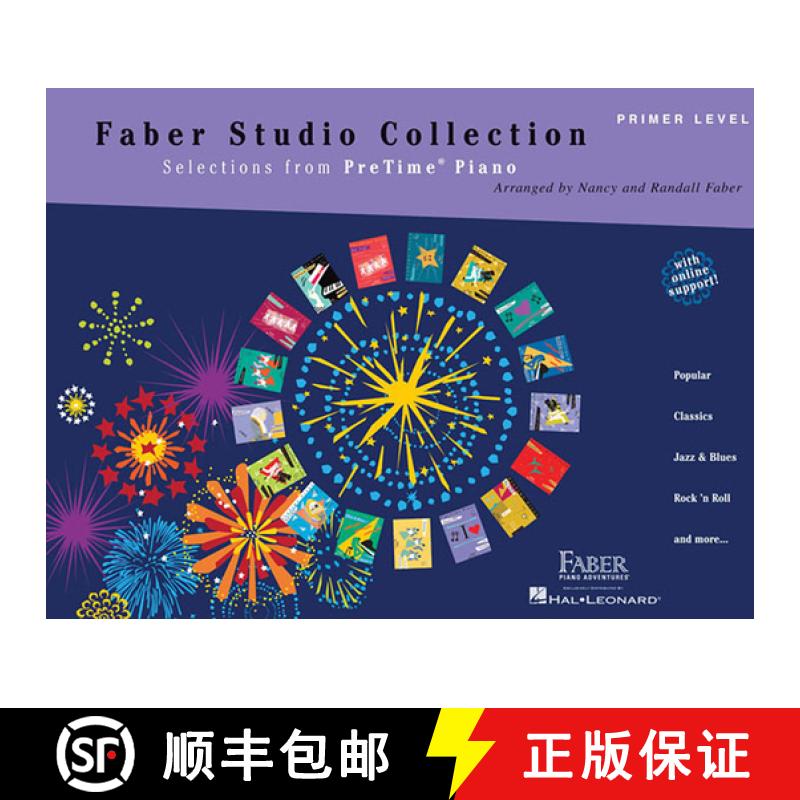 【3-4周达】Faber Studio Collection: Selections from Pretime Piano - Primer Level [9781616776404]