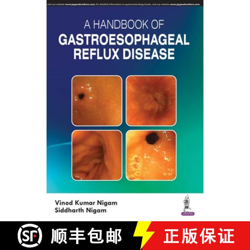 【3-4周达】A Handbook of Gastroesophageal Reflux Disease (GERD) [9789356969445] - 实物图
