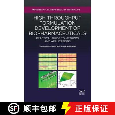 【3-4周达】High-Throughput Formulation Development of Biopharmaceuticals: Practical Guide to Methods ... [9781907568633]