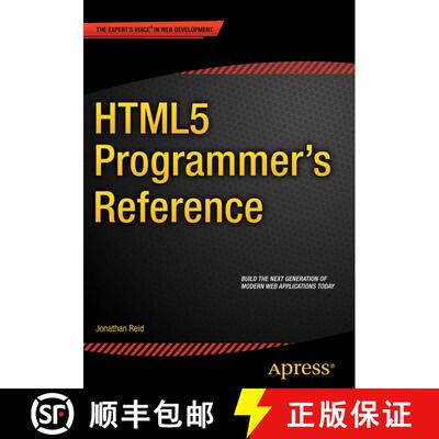 【3-4周达】HTML5 Programmer's Reference (1st ed.) (1st ed.) (1st ed.) (1st ed.) (1st ed.) [9781430263678]