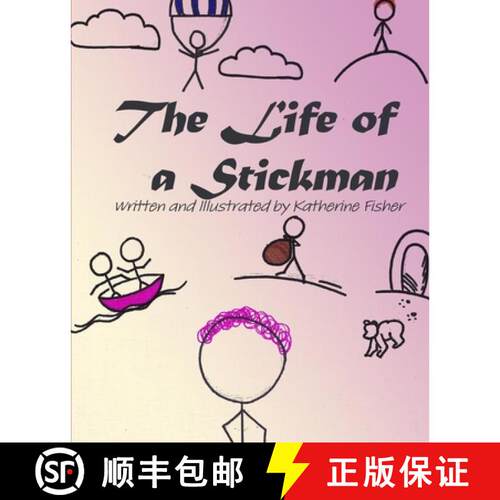 【3-4周达】The Life of a Stickman [9780473783969]