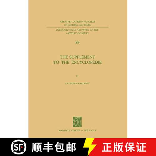 【3-4周达】The Supplément to the Encyclopédie [9789400996625]