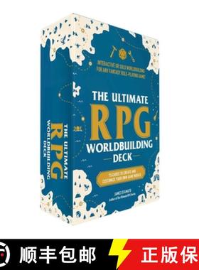 【3-4周达】The Ultimate RPG Worldbuilding Deck: 75 Cards to Create and Customize Your Own Game World [9781507223871]