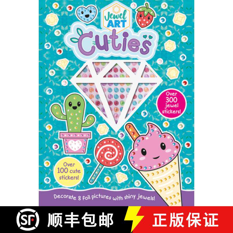 预订 Jewel Art Cuties [9781835551172]