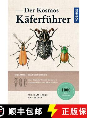 预订 Der Kosmos Käferführer: Die Käfer Mitteleuropas [The Kosmos Beetle Guide: The Beetles of Cent... [9783440167595]