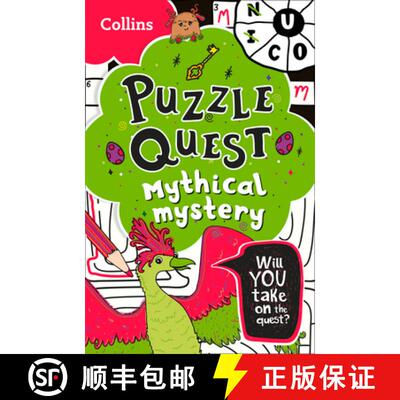 【3-4周达】Puzzle Quest Mythical Mystery: Solve More Than 100 Puzzles in This Adventure Story for Kid... [9780008457457]