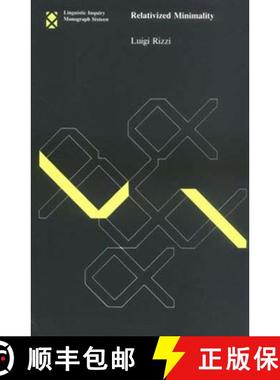 【3-4周达】Relativized Minimality, Volume 16 [9780262680615]