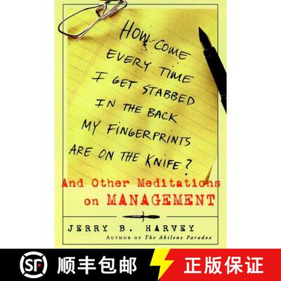 【3-4周达】精装 How Come Every Time I Get Stabbed In The Back My Fingerprints Are On The Knife? [Wile... [9780787947873]