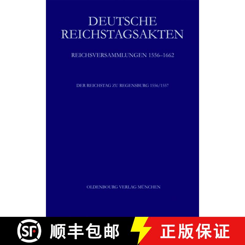 【3-4周达】精装 Der Reichstag Zu Regensburg 1556/57 [9783486717082] - 实物图