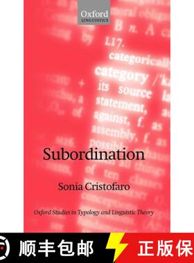 【3-4周达】Subordination [9780199252794]