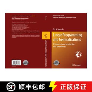 【3-4周达】Linear Programming and Generalizations : A Problem-based Introduction with Spreadsheets (S... [9781489977717]