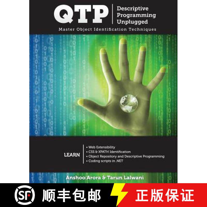 预订 QTP Descriptive Programming Unplugged: Master Object Identification Techniques [9780983675921]
