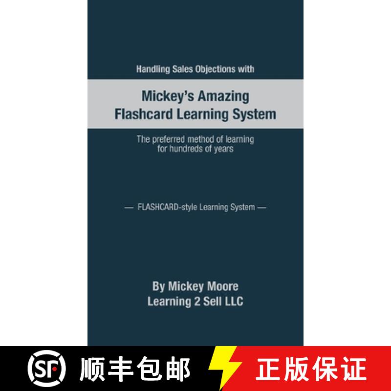 【3-4周达】Handling Sales Objections: Using the Flash Card Style Learning System [9781734096613]