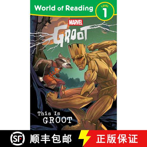 【3-4周达】World of Reading: This Is Groot [9781368104654]