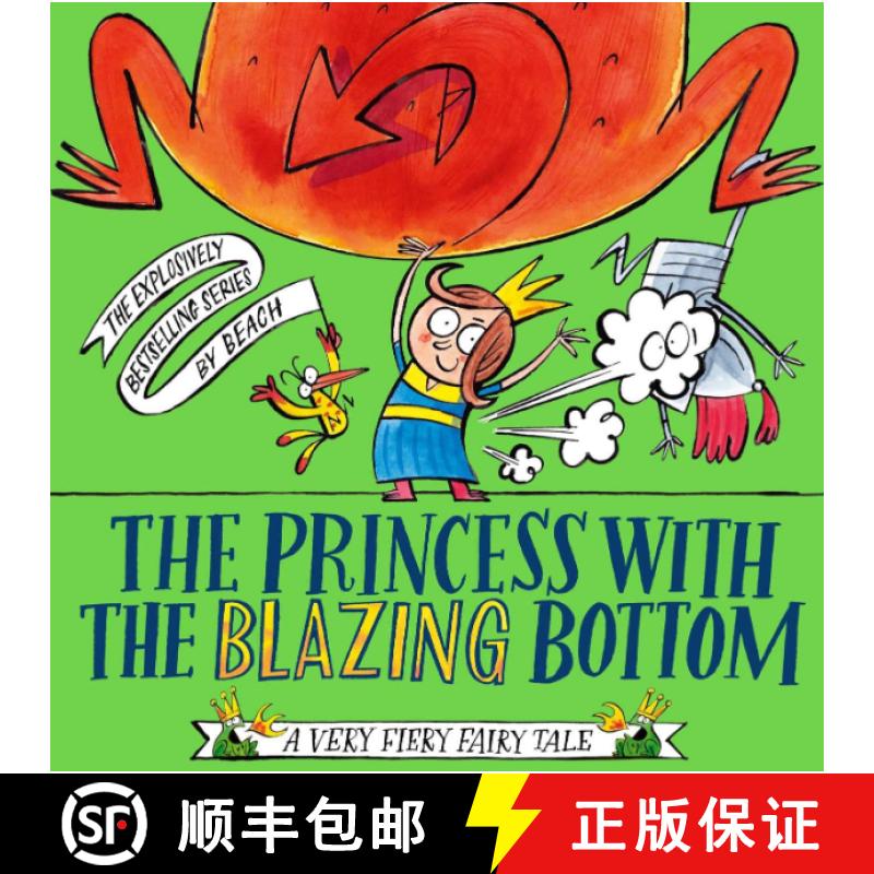 【3-4周达】Princess With The Blazing Bottom [9781471197284]