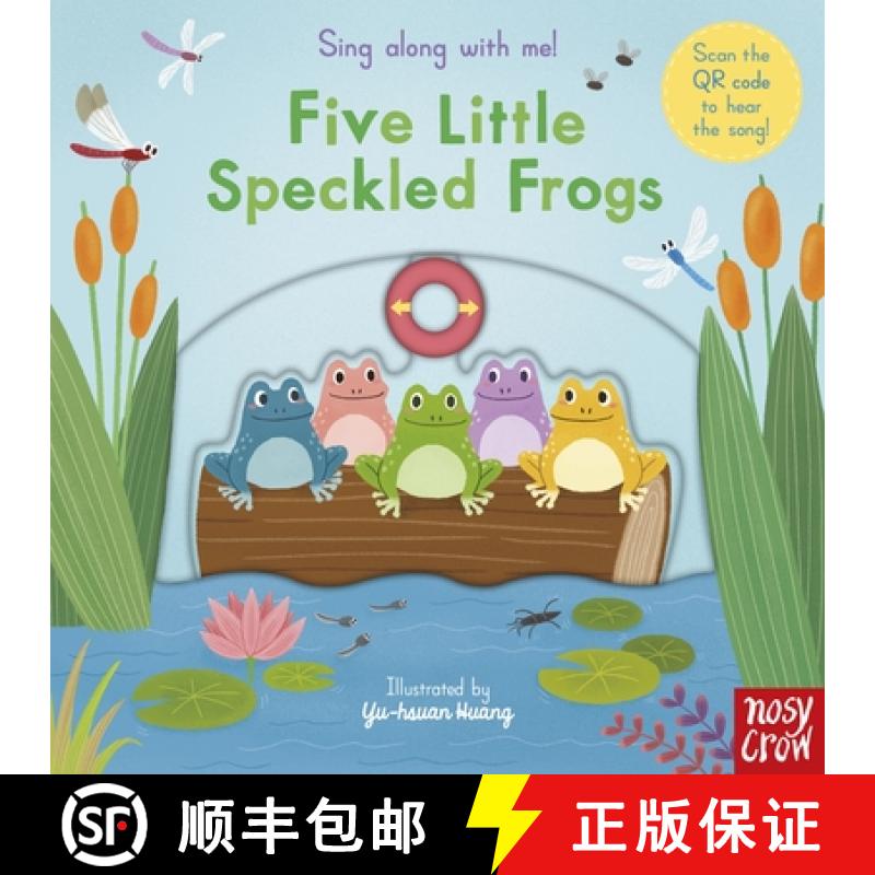 【2-3周达】Sing Along With Me! Five Little Speckled Frogs [9781839947216]