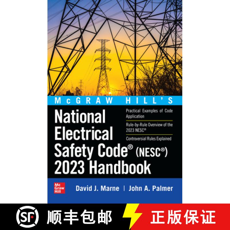 【3-4周达】McGraw Hill's National Electrical Safety Code (Nesc) 2023 Handbook [9781264257188]