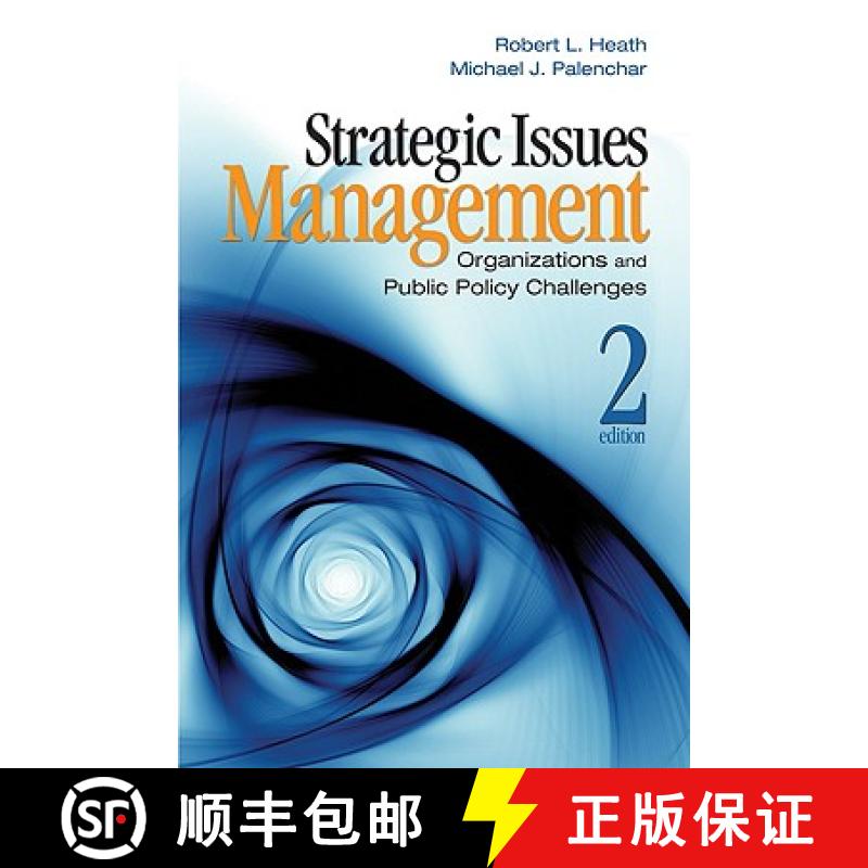 【3-4周达】Strategic Issues Management: Organizations and Public Policy Challenges (Second Edition) [9781412952101]