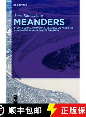 预订 Meanders: Sturm Global Attractors, Seaweed Lie Algebras and Classical Yang-Baxter Equation [9783110531473]