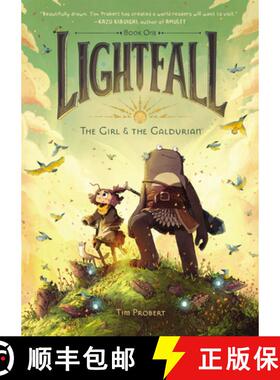 【3-4周达】Lightfall: The Girl & the Galdurian: A Graphic Novel [9780062990471]