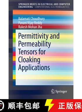 【3-4周达】Permittivity and Permeability Tensors for Cloaking Applications [9789812878045]
