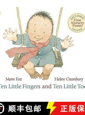 【3-4周达】Ten Little Fingers and Ten Little Toes: A glorious picture book celebration of the differe... [9781406319569]