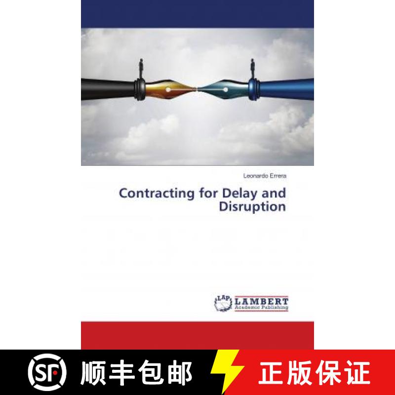预订 Contracting for Delay and Disruption [9786202004800]