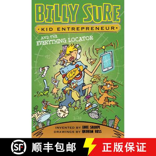【3-4周达】Billy Sure Kid Entrepreneur and the Everything Locator, Volume 10 [9781481468985]