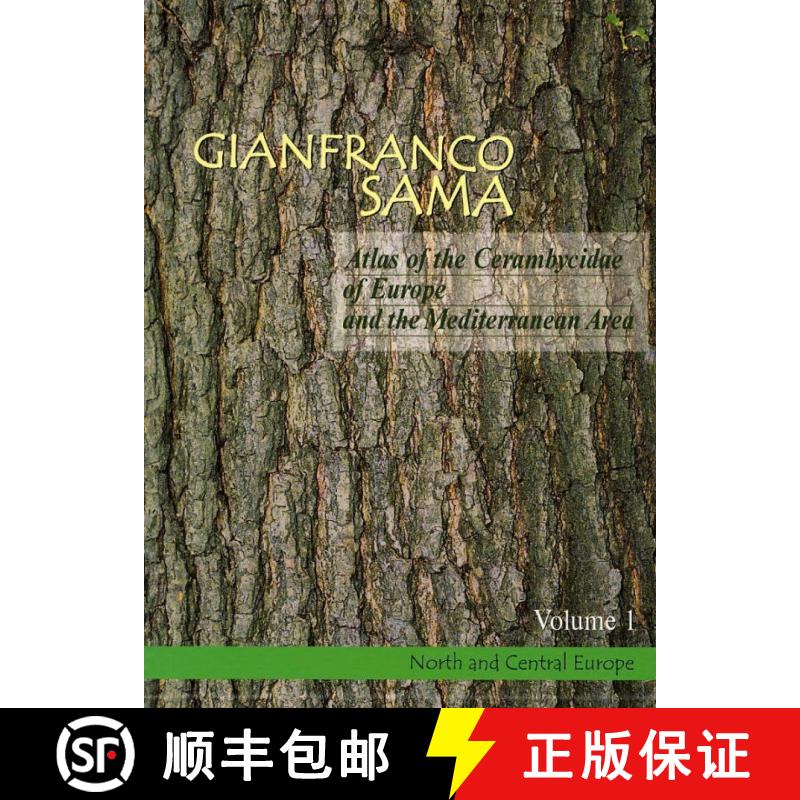 【3-4周达】Atlas of the Cerambycidae of Europe and the Mediterranean Area, Volume 1: Northern, Wester... [9788086447070]
