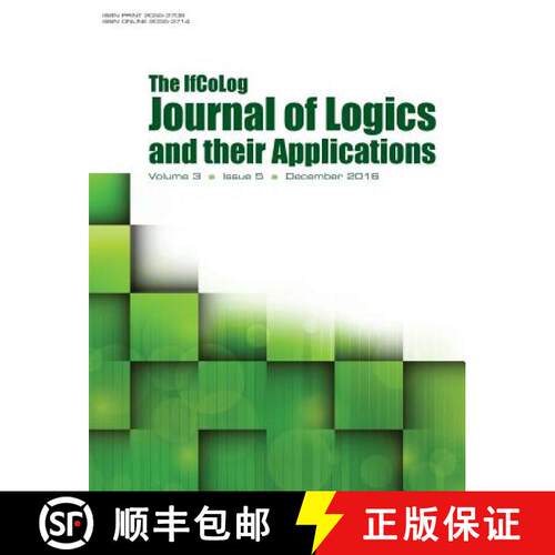 【3-4周达】Ifcolog Journal of Logics and their Applications Volume 3, number 5 [9781848902244]