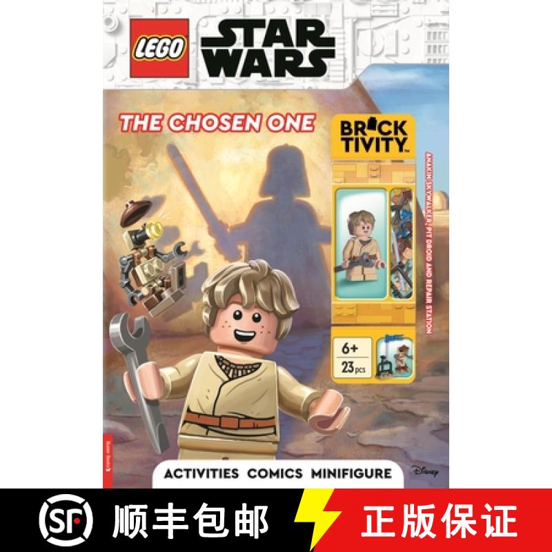 预订 LEGO® Star Wars™: The Chosen One Activity Book (with Anakin Skywalker minifigure, pit droid an... [9781837250837]