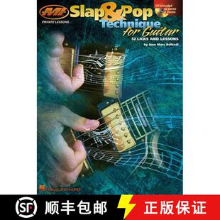 Features Series Lessons Private Dem... Full Band 9780634032103 Technique 4周达 Slap for With Guitar Pop